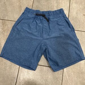 Outdoor Voices Men's Athletic Shorts in Heather Blue